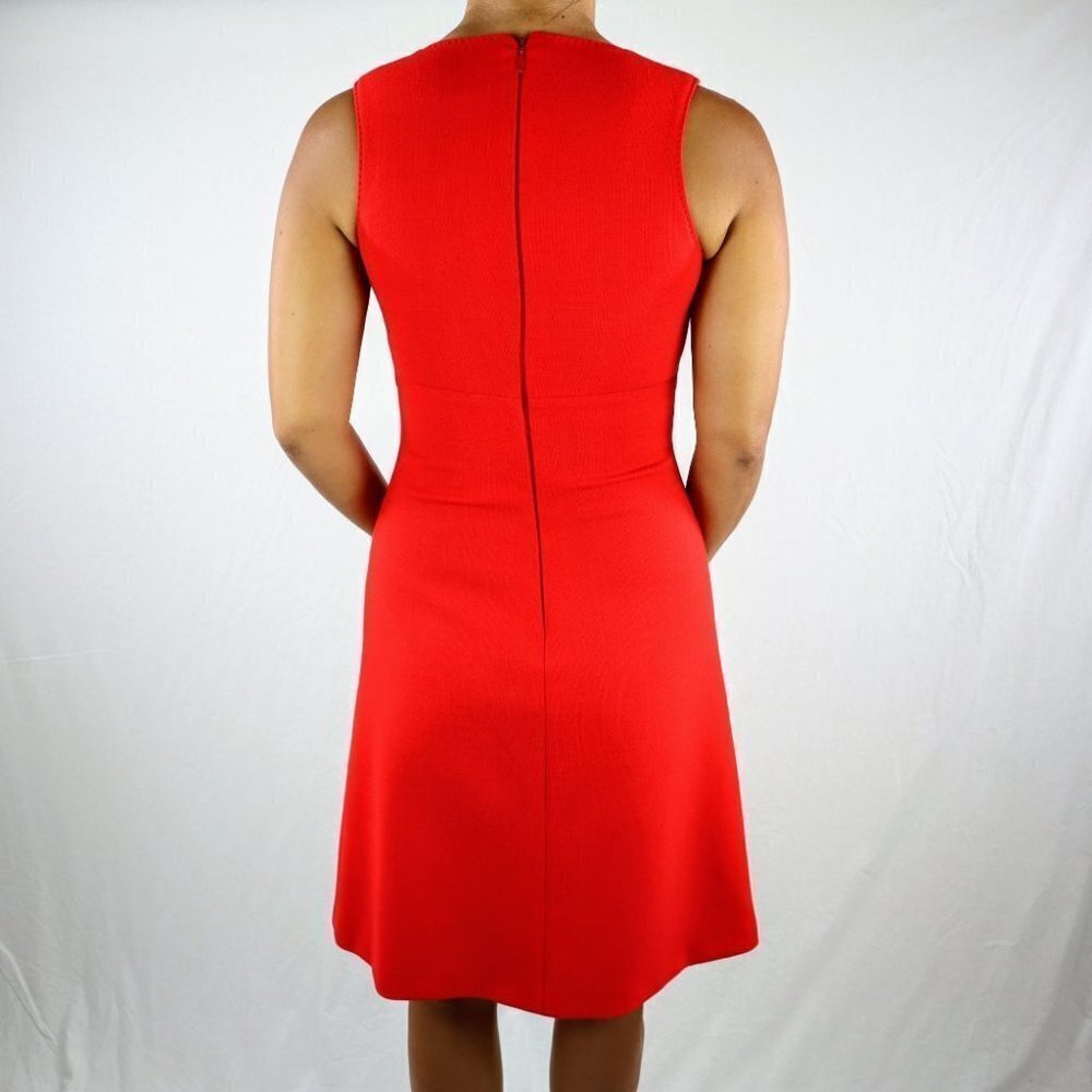 Versus by Versace Red Sheath Vintage Dress $1995 - Picture 6 of 10